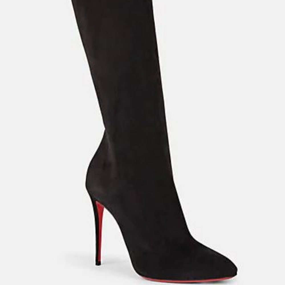 Christian Louboutin Knee High Stiletto Heel Boots
